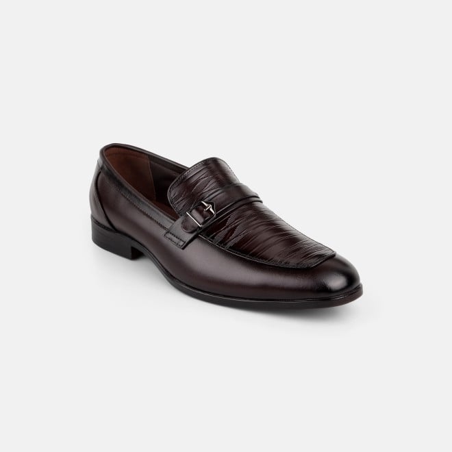 Mochi Men Wine Formal Moccasin