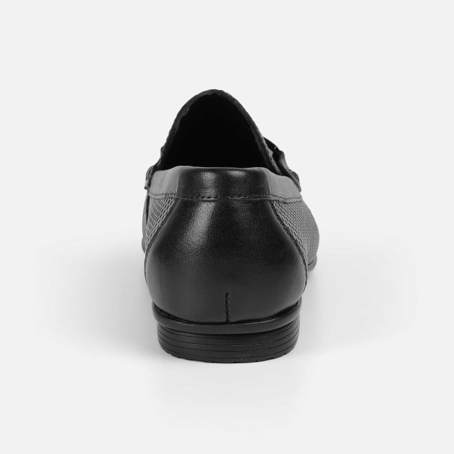 Mochi Men Black Formal Moccasin (SKU: 19-722-11-39)