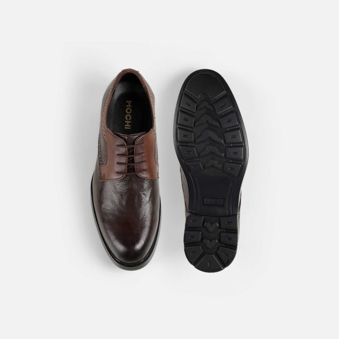 Mochi Men Brown Formal Lace Up (SKU: 19-723-12-40)