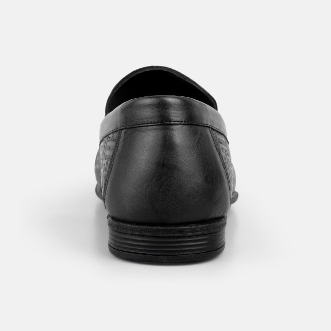Mochi Men Black Formal Moccasin (SKU: 19-737-11-39)