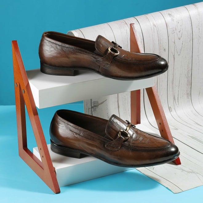 Mochi Men Tan Formal Moccasin