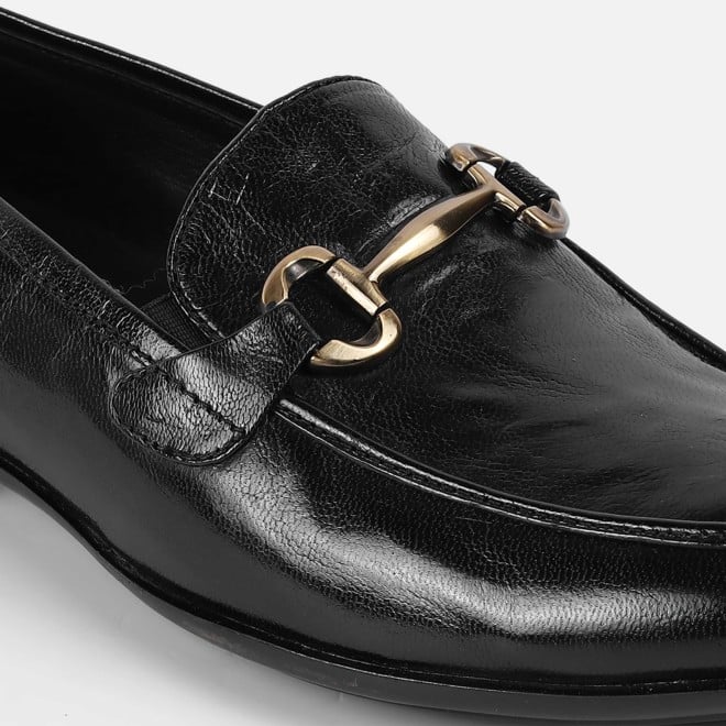 Mochi Men Black Formal Moccasin (SKU: 19-752-11-41)