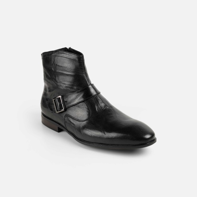 Mochi Men Black Formal Boots (SKU: 19-753-11-41)