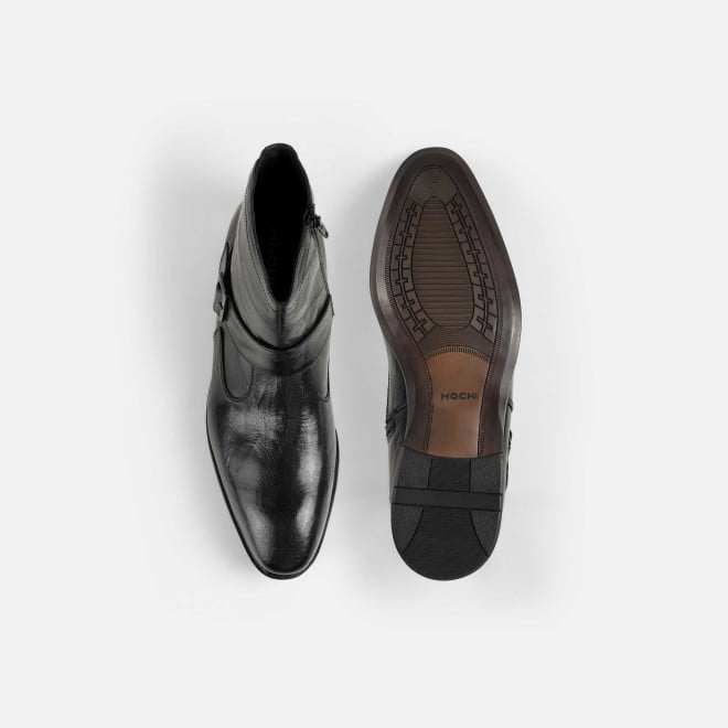 Mochi Men Black Formal Boots (SKU: 19-753-11-41)