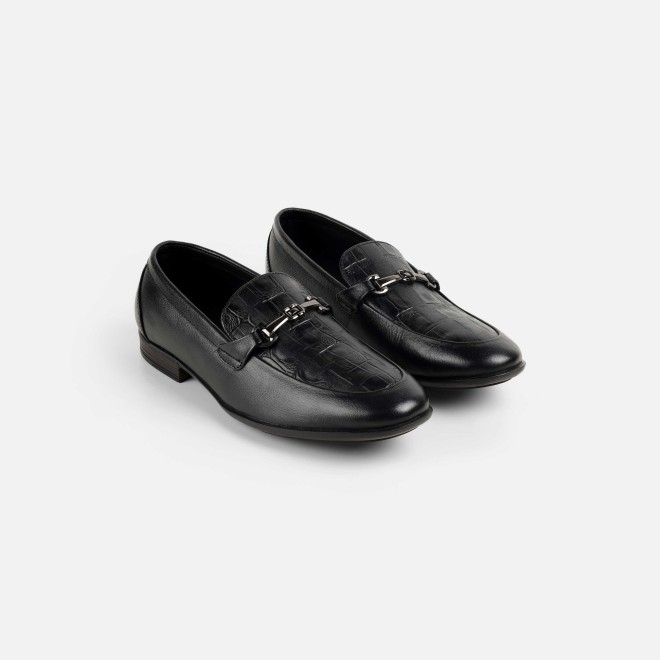 Mochi Men Black Formal Moccasin (SKU: 19-754-11-41)