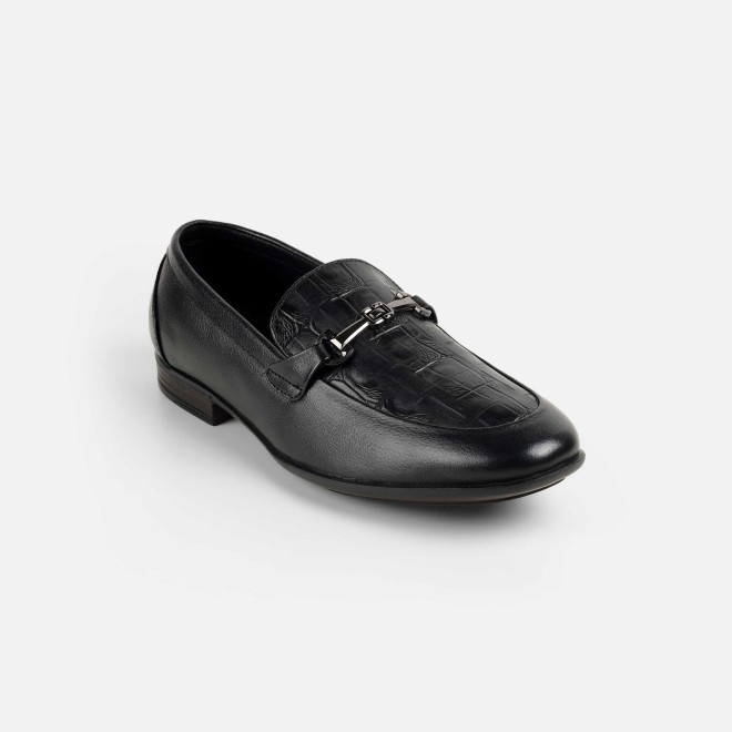 Mochi Men Black Formal Moccasin (SKU: 19-754-11-41)