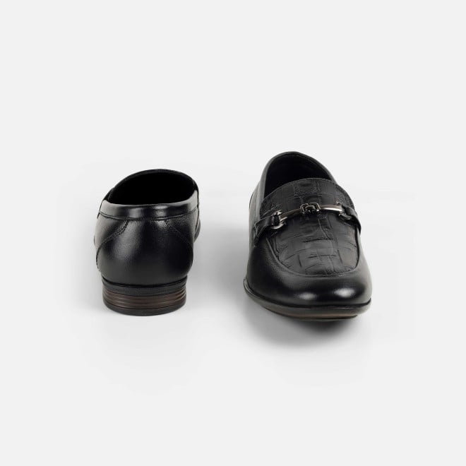 Mochi Men Black Formal Moccasin (SKU: 19-754-11-41)