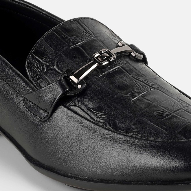 Mochi Men Black Formal Moccasin (SKU: 19-754-11-41)
