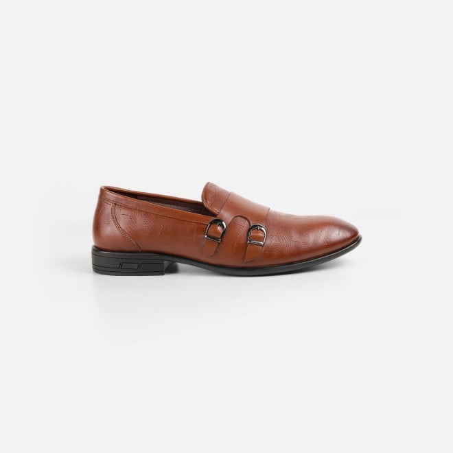 Mochi Men Brown Formal Monk (SKU: 19-758-12-41)