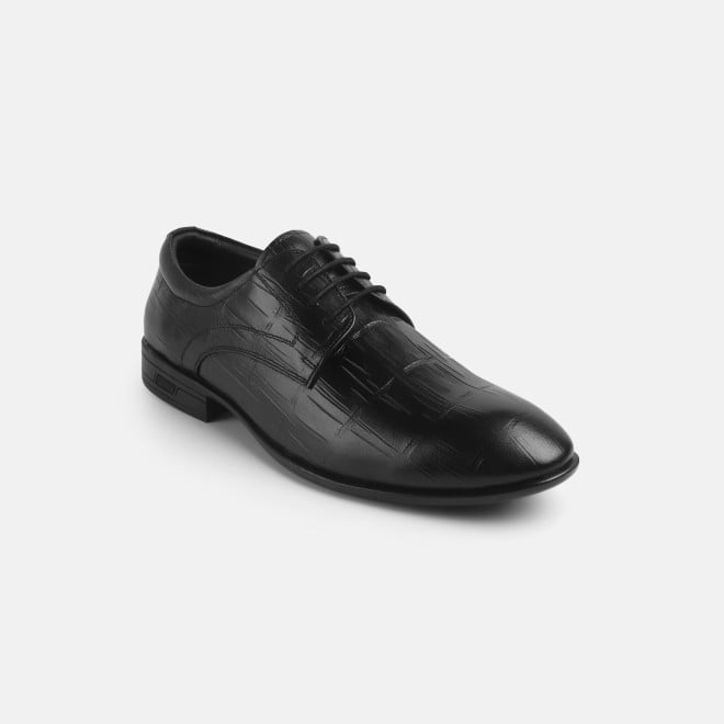 Mochi Men Black Formal Lace Up