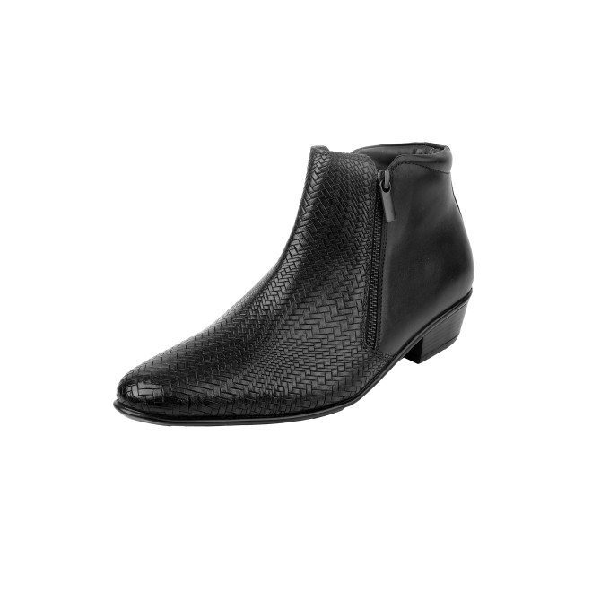 Mochi Men Black Formal Boots (SKU: 19-769-11-40)