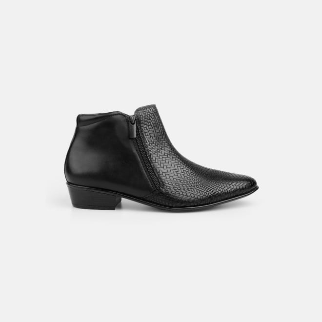 Mochi Men Black Formal Boots (SKU: 19-769-11-40)