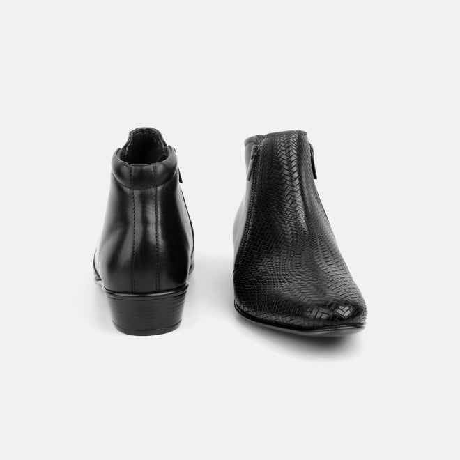 Mochi Men Black Formal Boots (SKU: 19-769-11-40)