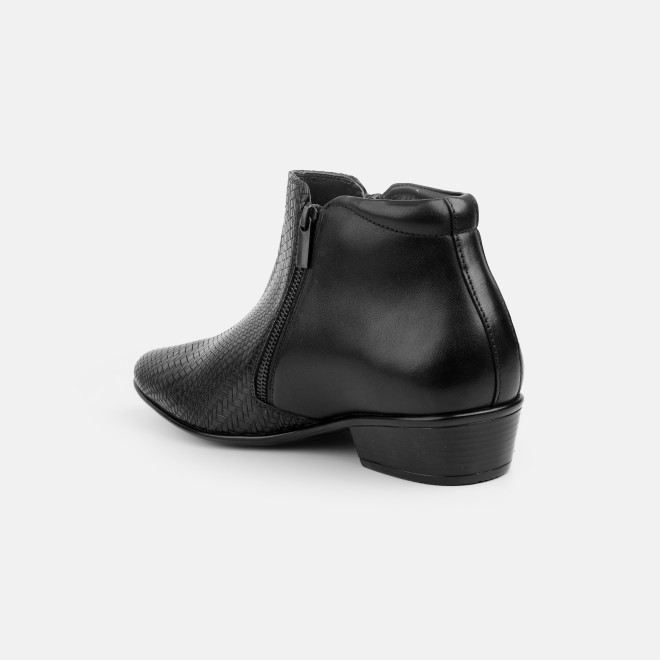 Mochi Men Black Formal Boots (SKU: 19-769-11-40)