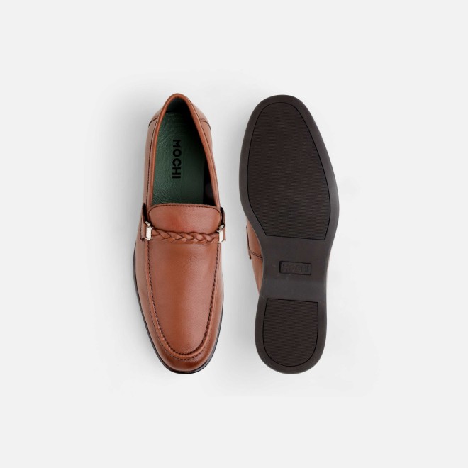 Mochi Men Tan Casual Loafers (SKU: 19-773-23-40)