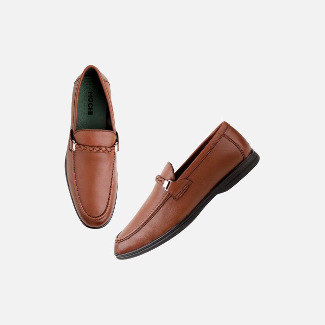 Mochi Men Tan Casual Loafers (SKU: 19-773-23-40)