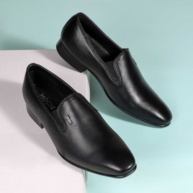 Mochi Men Black Formal Moccasin (SKU: 19-777-11-40)