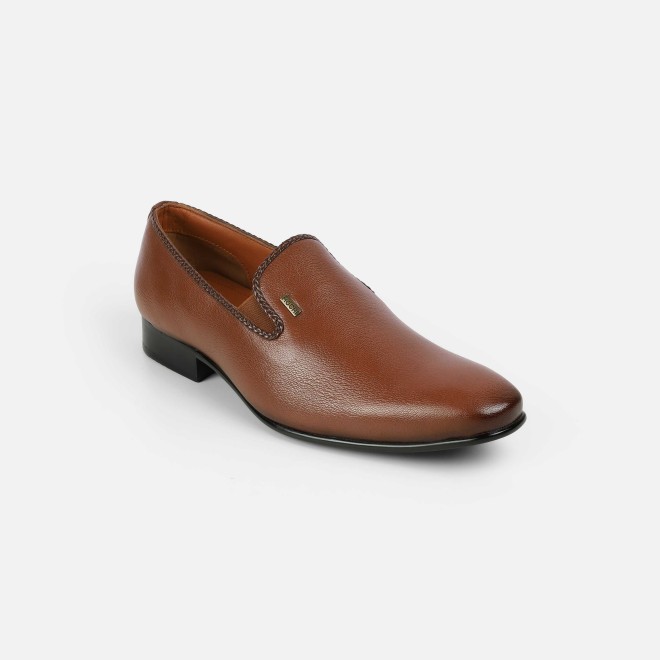 Mochi Men Tan Formal Moccasin (SKU: 19-777-23-40)