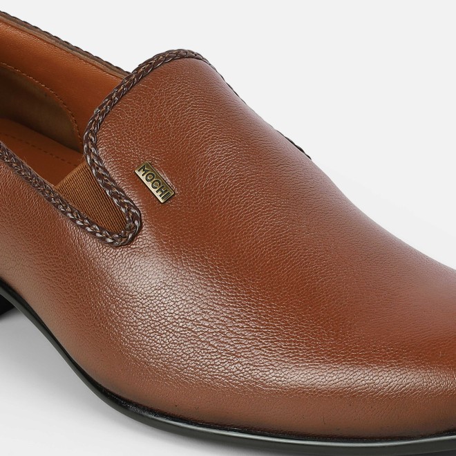 Mochi Men Tan Formal Moccasin (SKU: 19-777-23-40)