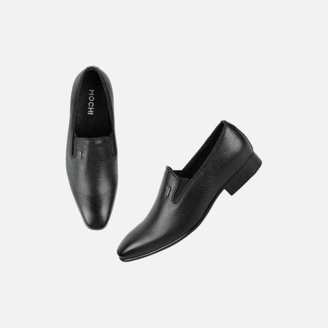 Mochi Men Black Formal Moccasin (SKU: 19-777-11-40)