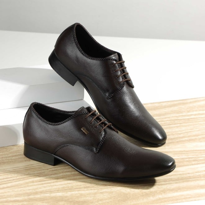 Mochi Men Wine Formal Lace Up