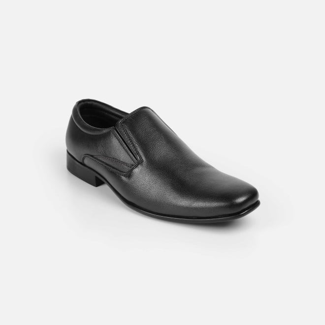 Mochi Men Black Formal Moccasin