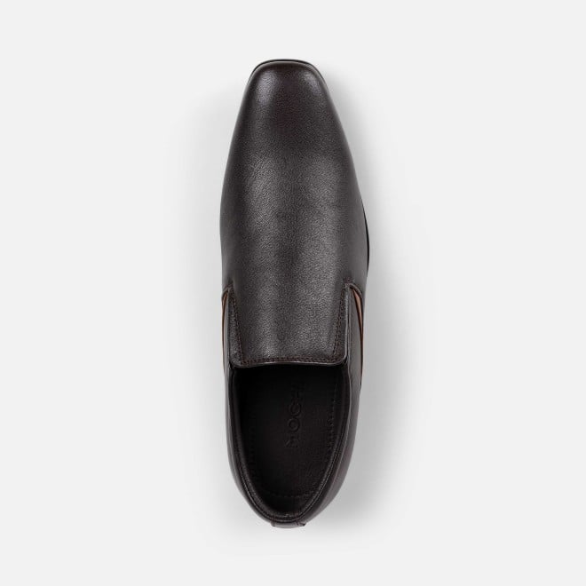 Mochi Men Brown Formal Moccasin (SKU: 19-782-12-41)