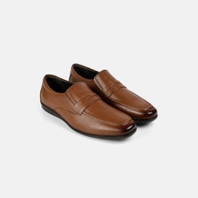 Mochi Men Tan Formal Moccasin (SKU: 19-785-23-40)