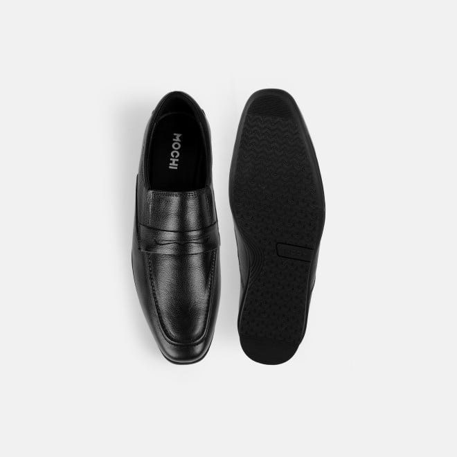 Mochi Men Black Formal Moccasin (SKU: 19-785-11-40)