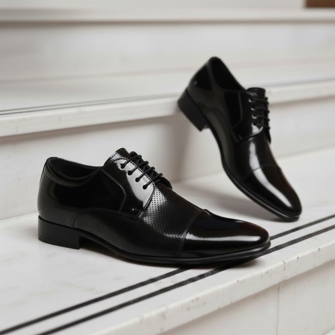 Mochi Men Black Party Lace Up