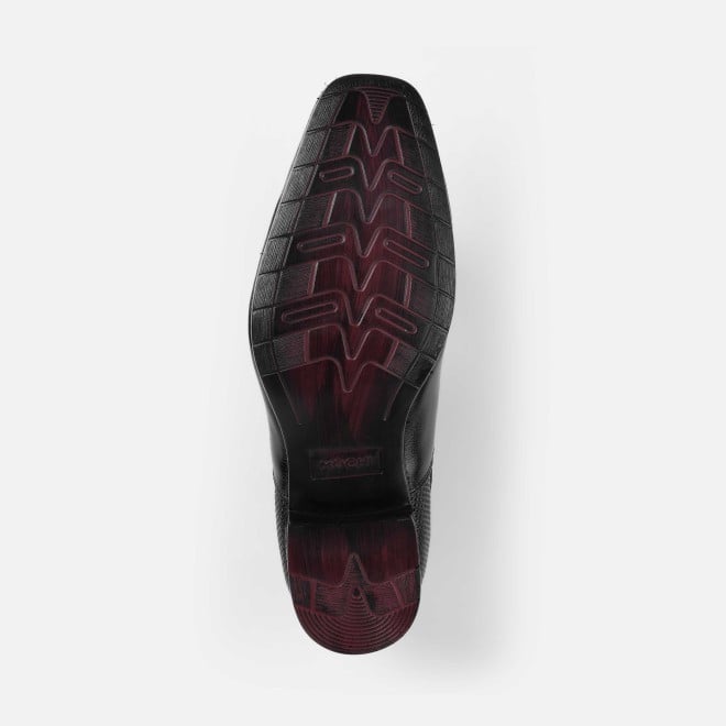 Mochi Men Black Formal Moccasin (SKU: 19-814-11-40)