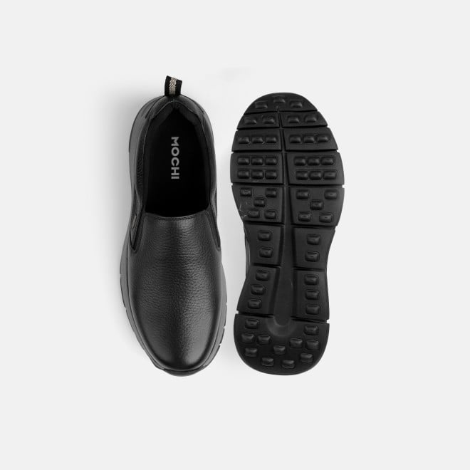 Mochi Men Black Casual Moccasin (SKU: 19-823-11-40)