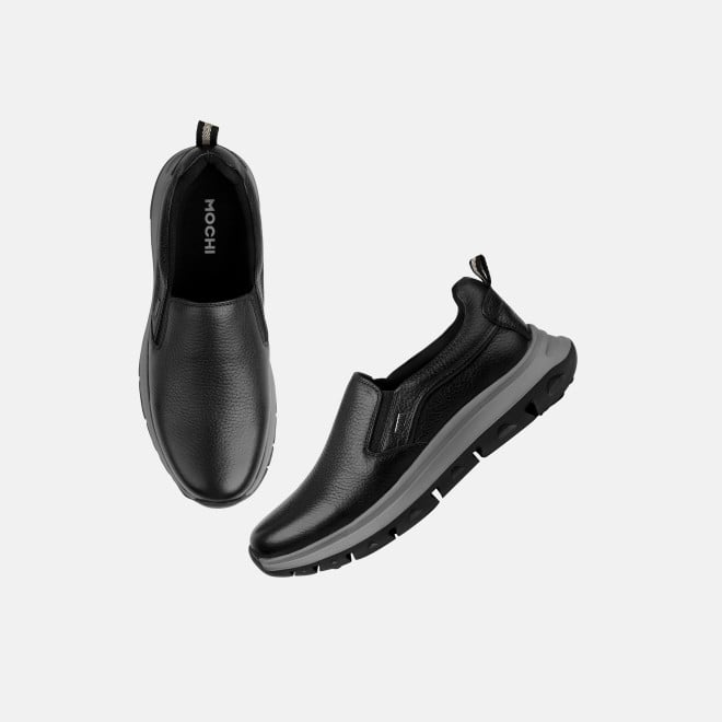 Mochi Men Black Casual Moccasin (SKU: 19-823-11-40)