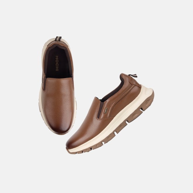 Mochi Men Tan Casual Moccasin (SKU: 19-823-23-40)