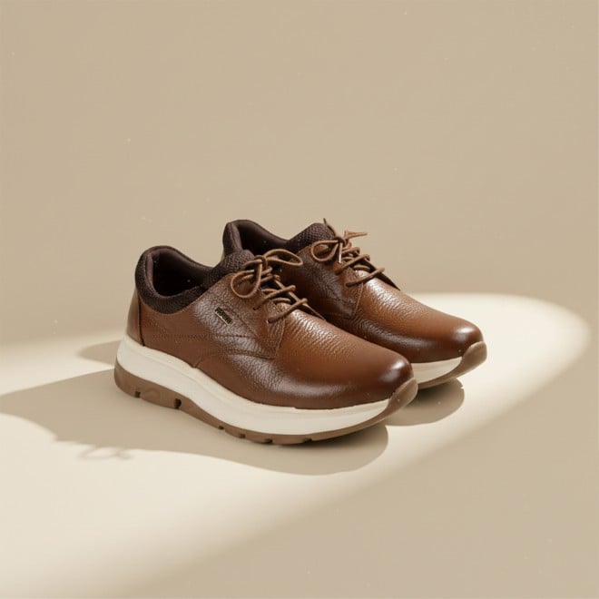 Mochi Men Tan Casual Lace Up