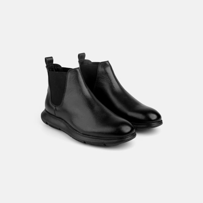 Mochi Men Black Casual Boots (SKU: 19-825-11-40)
