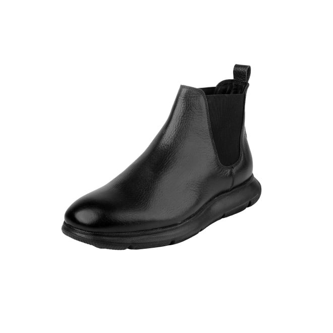 Mochi Men Black Casual Boots (SKU: 19-825-11-40)