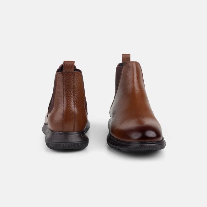 Mochi Men Tan Casual Boots (SKU: 19-825-23-40)