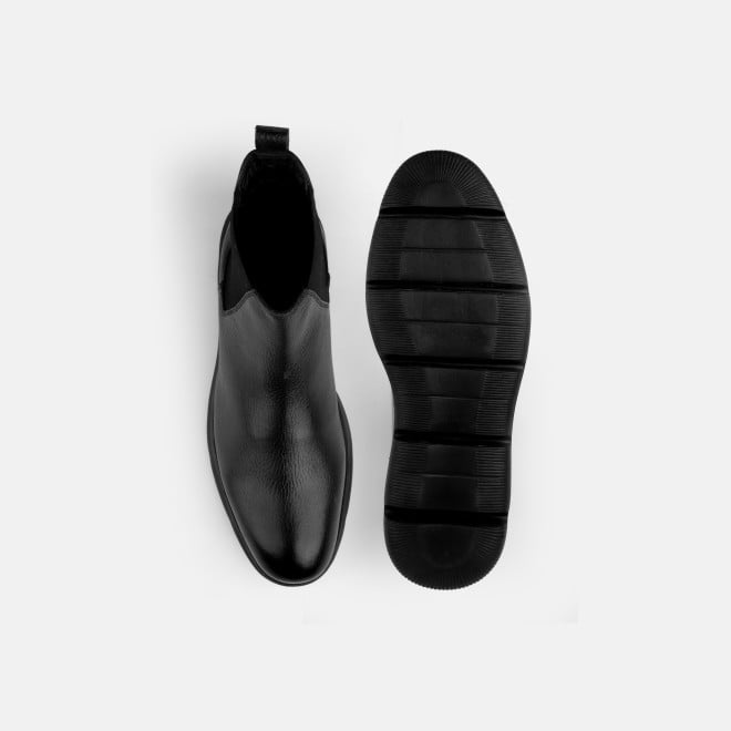 Mochi Men Black Casual Boots (SKU: 19-825-11-40)