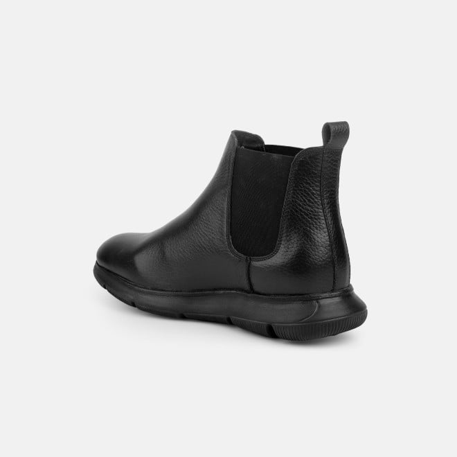 Mochi Men Black Casual Boots (SKU: 19-825-11-40)