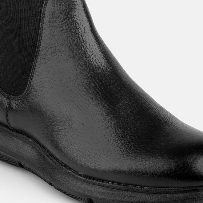 Mochi Men Black Casual Boots (SKU: 19-825-11-40)