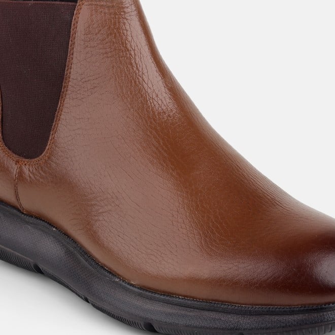 Mochi Men Tan Casual Boots (SKU: 19-825-23-40)