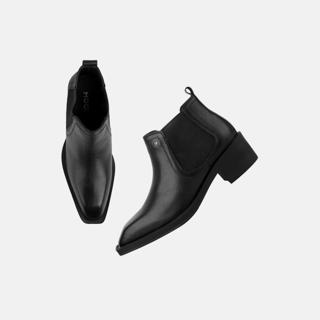 Mochi Men Black Party Boots (SKU: 19-838-11-40)