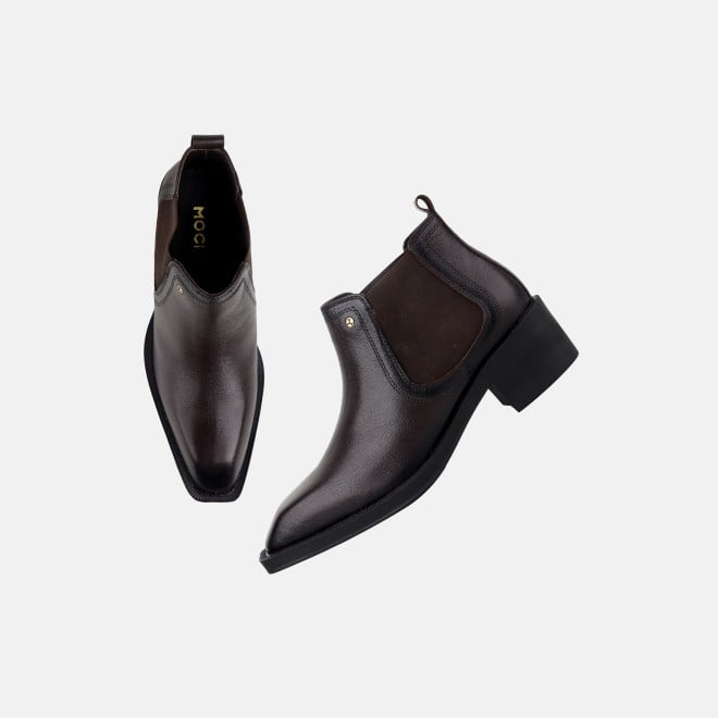 Mochi Men Brown Party Boots (SKU: 19-838-12-43)