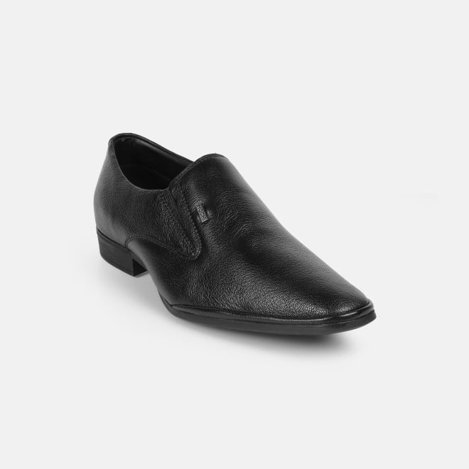Mochi Men Black Formal Moccasin