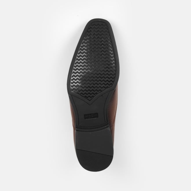 Mochi Men Tan Formal Moccasin (SKU: 19-839-23-40)