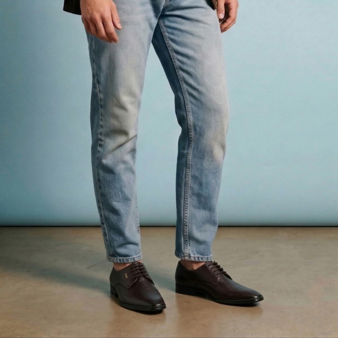 Mochi Men Brown Formal Lace Up (SKU: 19-840-12-39)