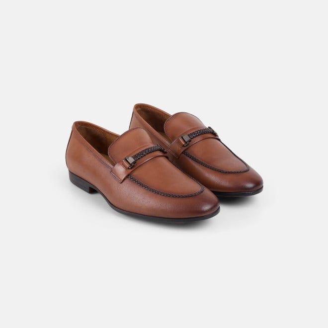 Mochi Men Tan Formal Moccasin (SKU: 19-852-23-40)