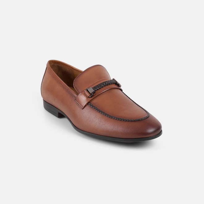 Mochi Men Tan Formal Moccasin
