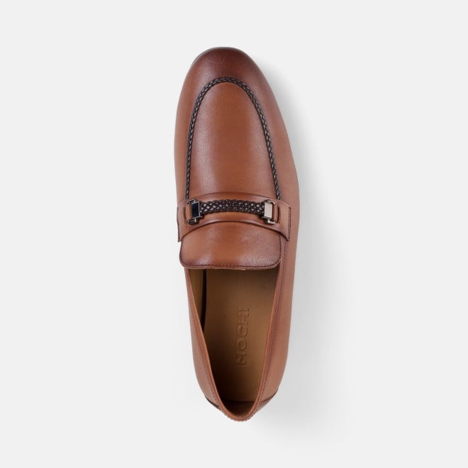 Mochi Men Tan Formal Moccasin (SKU: 19-852-23-40)
